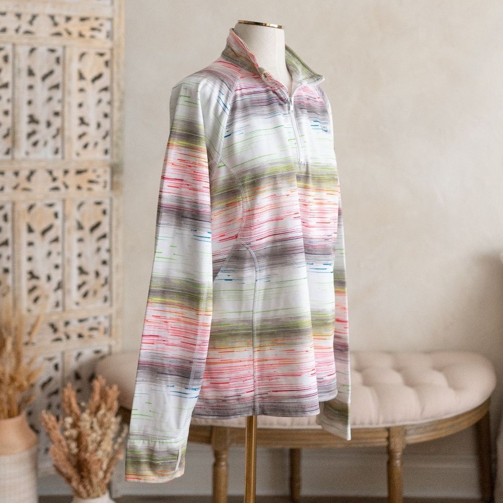 Multicolor Striped Women's Top